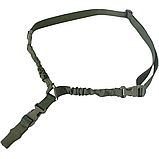 Ремінь для зброї одноточковий Зелений/Олива, фото 2