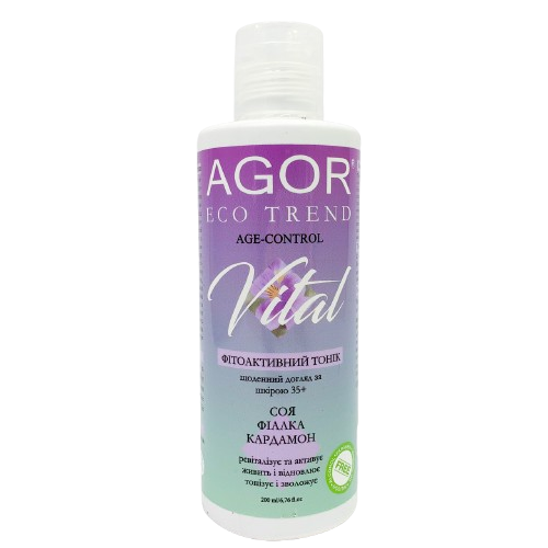 Фітоактивний тонік AGOR VITAL 35+ 200 мл