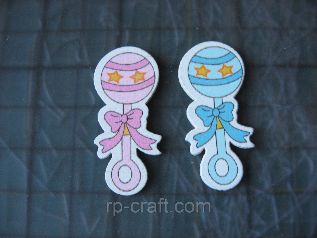 Дерев'яний Декор.  Брязкальце, 15х34 мм, фото 1