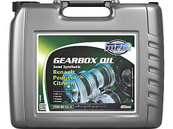 Трансмісійне масло MPM Semi Synthetic RPC 75W-80 / 20 л. / (API GL-5, MPM 13020)