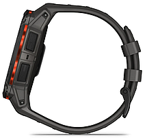 Смарт-годинник Garmin Instinct 3 – 50 mm, Solar Black with Charcoal Band, фото 6