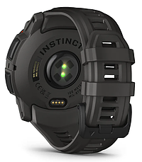 Смарт-годинник Garmin Instinct 3 – 50 mm, Solar Black with Charcoal Band, фото 5