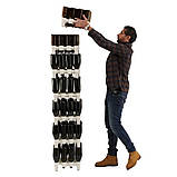 Сушка для пляшок на 32-50 шт, з піддоном, Італія, фото 2