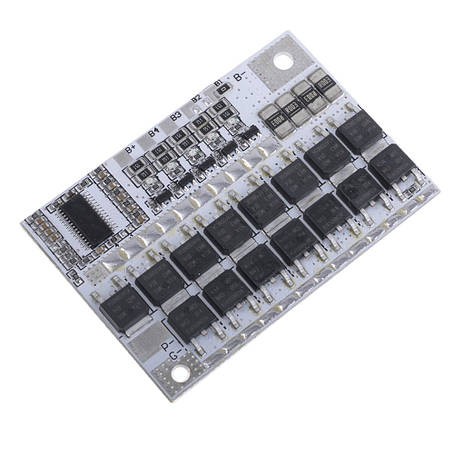 Плата захисту для 4 акумуляторів LiFePO4 з балансиром, 100 А, фото 1