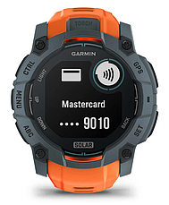 Смарт-годинник Garmin Instinct 3 – 50 mm, Solar Twilight with Solstice Band, фото 3
