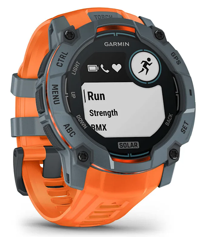 Смарт-годинник Garmin Instinct 3 – 50 mm, Solar Twilight with Solstice Band, фото 1