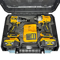 Набір акумуляторного інструменту Dewalt 2 в 1 гайковерт DCF922 + шуруповерт DCD996 (36V/6A), фото 3