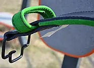 Пояс для важкої атлетики MadMax MFB-302 Quick Release Belt  шкіряний Black/Green L, фото 2