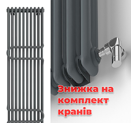 Радіатор дизайнерський з полицями Ideale Zeta 12 10/1800/460 антрацит