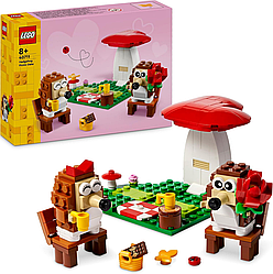Конструктор Лего іконс Романтичний пікнік їжачків LEGO Icons 40711