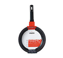 Сковорода антипригарна VINZER Marmo 24 см (50413)