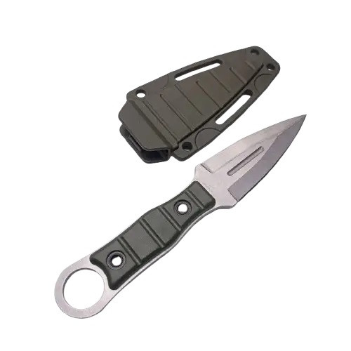 Тактичний мисливський ніж Kizlyar Шип-2 із Чохлом 16.5см Green (7_01568)