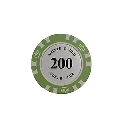 Фішка для покеру, номінал 200, шт