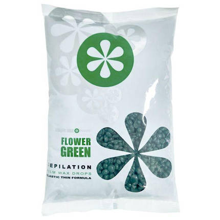 Віск у гранулах Simple Use Drops Film Wax Flower Green 800 г, фото 1