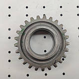 Шестерня заднього ходу КПП ЮМЗ паразитна (твердість 56 одиниць) 36-1701082, фото 3