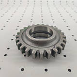 Шестерня заднього ходу КПП ЮМЗ паразитна (твердість 56 одиниць) 36-1701082, фото 2