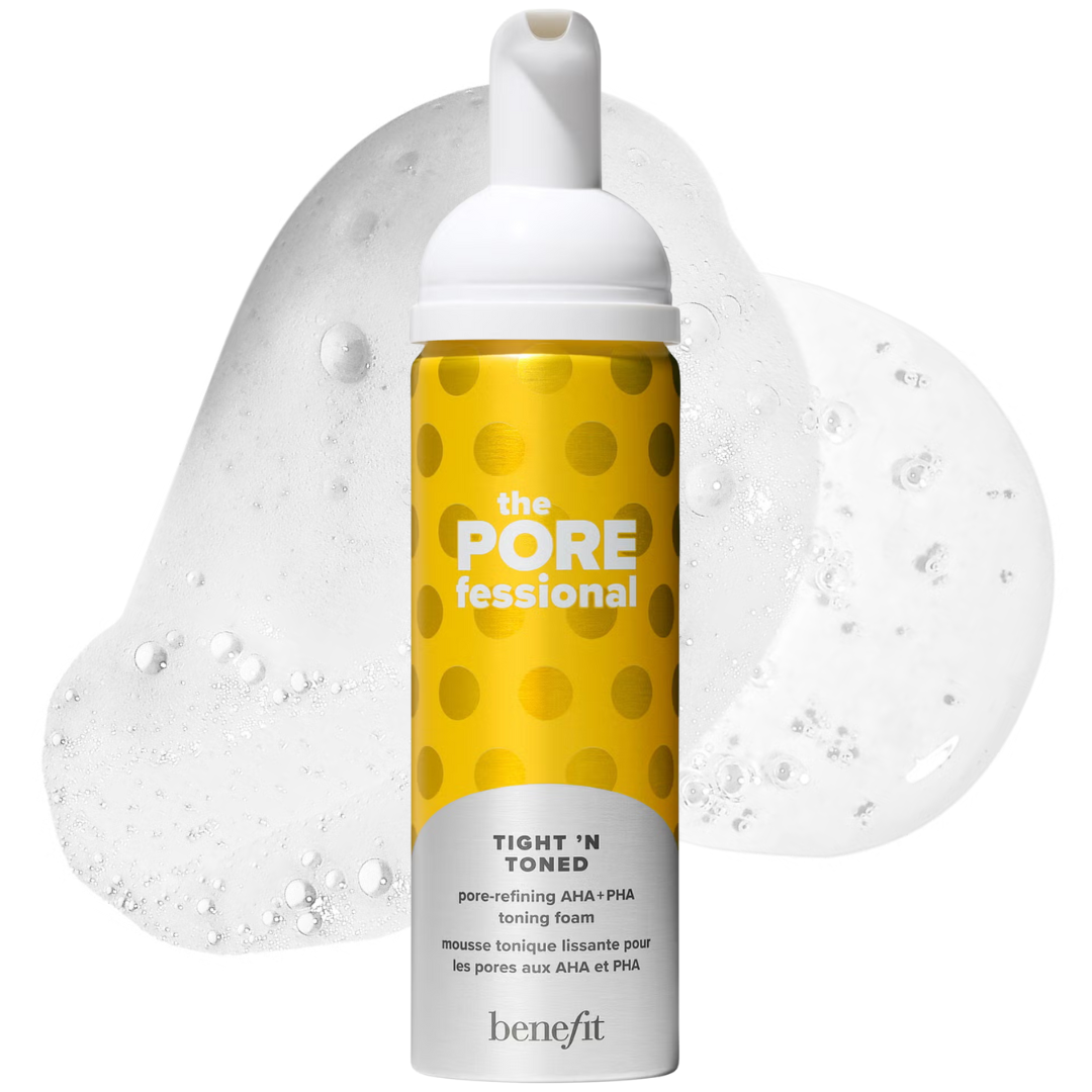 Тонік для звуження пір з АНА і PHA Benefit The POREfessional Tight ’n Toned Pore-Refining Toning Foam 133 мл