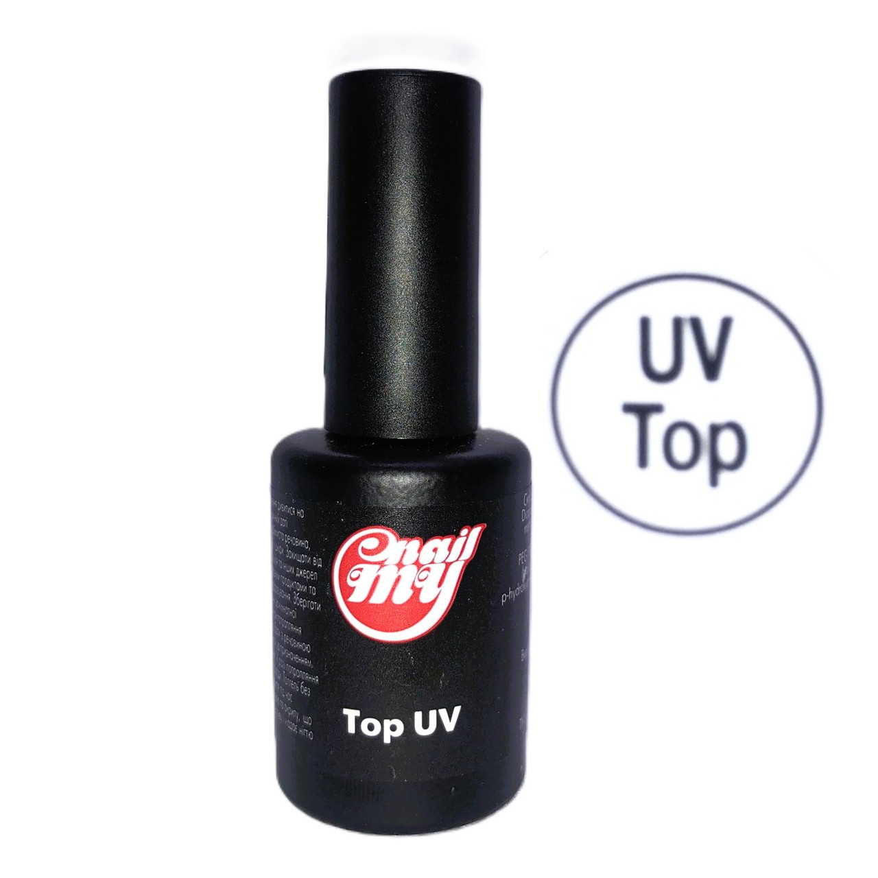 ВЕРХНЄ ПОКРИТТЯ TOP MY NAIL SYSTEM, 10 МЛ для гелю