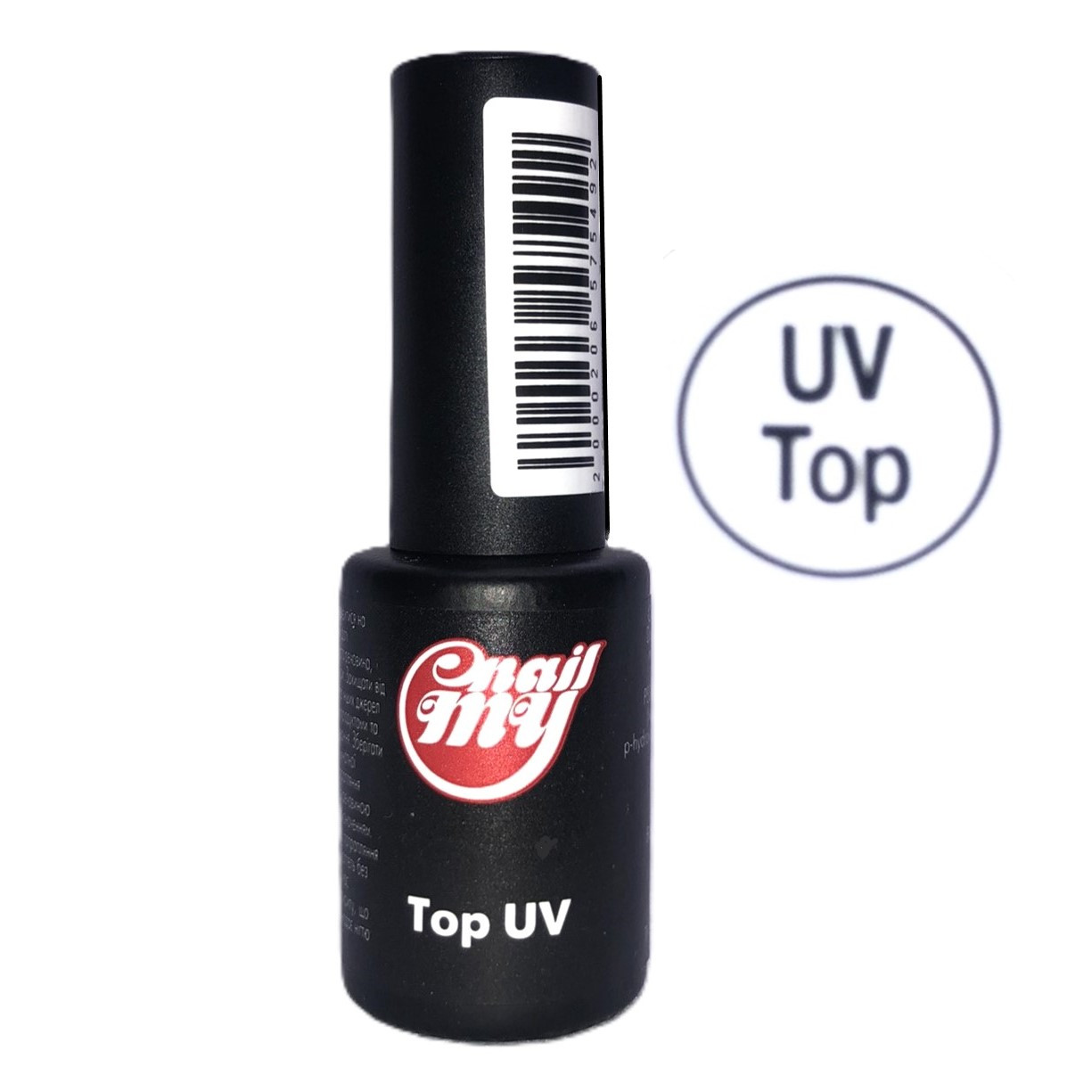 ВЕРХНЄ ПОКРИТТЯ TOP MY NAIL SYSTEM, 7 МЛ для гелю