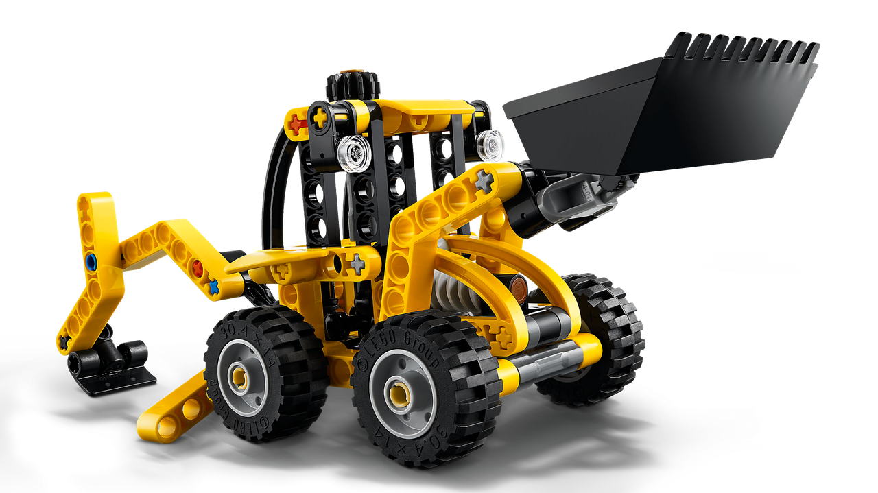 Конструктор Лего техник Трактор Экскаватор погрузчик Lego Technic 42197