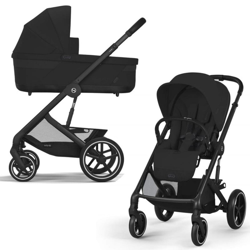 Коляска Cybex Balios S Lux 2 в 1 Moon Black 2025 року