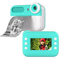 Дитяча фотокамера миттєвого друку з 2 камерами та сенсорним керуванням Фотоапарат з моментальним друком