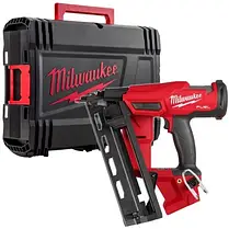 Пістолет цвяхозабивний акумуляторний безщітковий MILWAUKEE M18 FN16GS-0X (25-64 мм) (каркас, HDкейс), фото 4