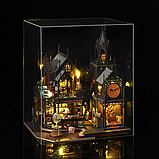 3D Румбокс Чарівне місто Holo DIY Dollhouse + Пилозахисний купол, фото 5