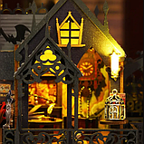 3D Румбокс Чарівне місто Holo DIY Dollhouse + Пилозахисний купол, фото 6