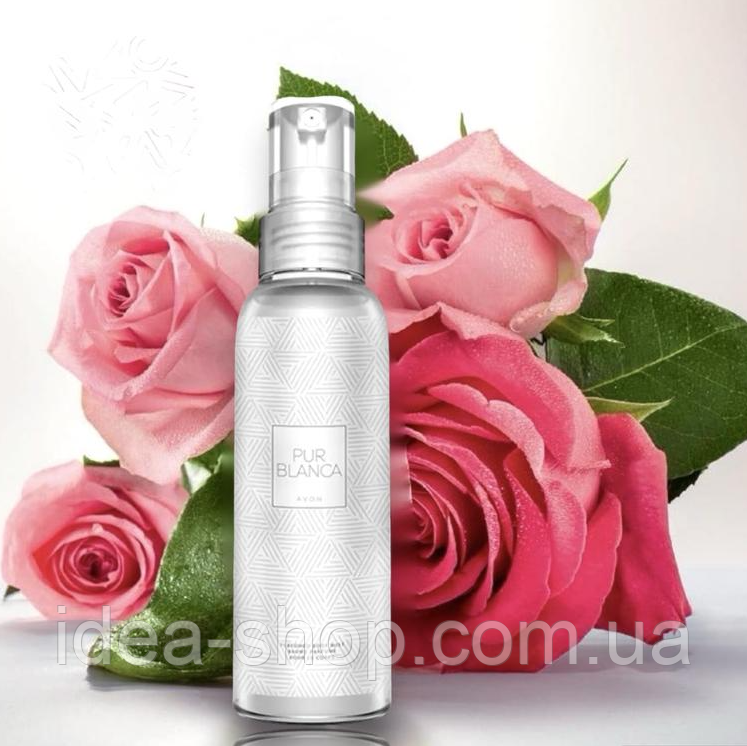 Духи жіночі Pur Blanca AVON 100 мл Аромат східний квітковий стійкий шлейфовий парфумерія подарунок Пур бланка