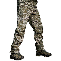 Брюки тактичні софтшел Tactic Softshell «Combat»  в кольорі ММ-14 піксель ЗСУ