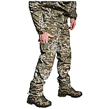 Брюки тактичні софтшел Tactic Softshell «Combat» в кольорі ММ-14 піксель ЗСУ, фото 2