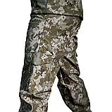 Брюки тактичні софтшел Tactic Softshell «Combat» в кольорі ММ-14 піксель ЗСУ, фото 4