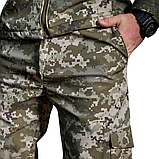 Брюки тактичні софтшел Tactic Softshell «Combat» в кольорі ММ-14 піксель ЗСУ, фото 6