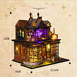 3D Румбокс Чарівний будинок зі скарбами DIY Dollhouse + Пилозахисний купол, фото 6