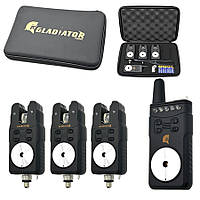 Набір сигналізаторів Gladiator RF698 3+1 Black з пейджером