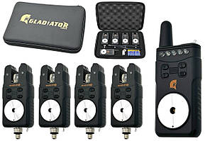 Набір сигналізаторів Gladiator RF698 4+1 Black з пейджером