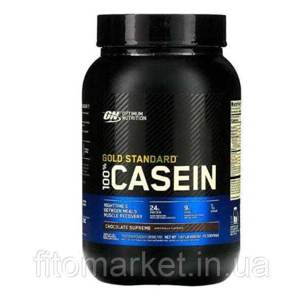 Казеїновий протеїн Optimum Nutrition 100% Casein Protein Chocolate 850 г