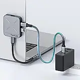 USB-хаб Hagibis TC100 концентратор магнітний для смартфонів і ПК, з AUX, TF/SD card, HDMI, фото 10