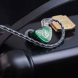 Вакуумні навушники Tangzu Wan'er Jade Green з динамічним випромінювачем (Зелений), фото 5