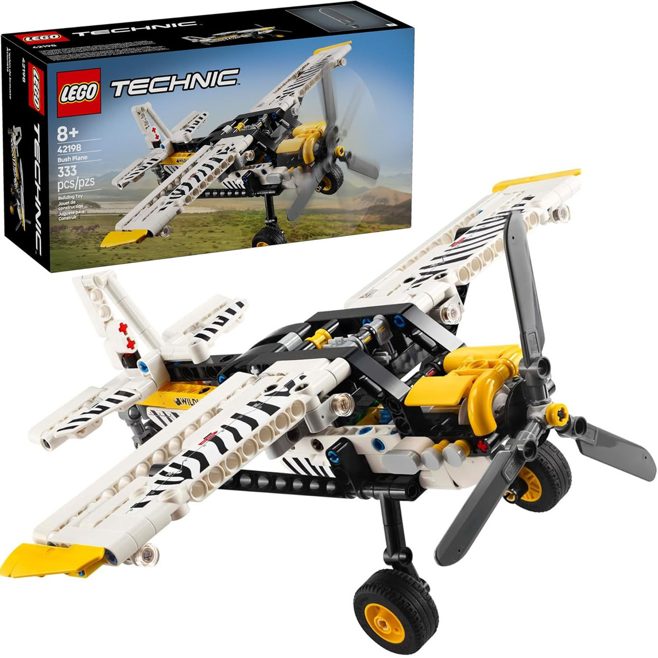 Конструктор Лего технік Легкомоторний літак Lego Technic 42198, фото 1