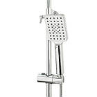 Душова система зі змішувачем і тропічним душем VENTA BR615KC/Змішувач для умивальника VENTA хром, фото 4