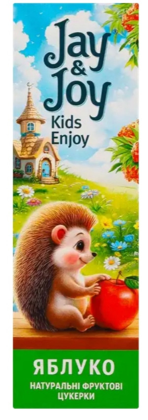 Пастила яблучна Jay&Joy, 32 г (Джей Джой)