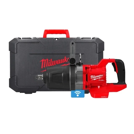 Гайковерт акумуляторний безщітковий MILWAUKEE 1" (2711 Нм) M18 ONEFHIWF1DS-0C, з кільцем (каркас)