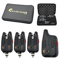 Набір сигналізаторів Gladiator RF1118 3+1 Black з пейджером