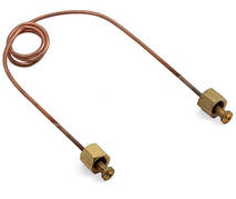 Мідний капіляр/трубка для манометра кавомашини 0,9x2x500 мм 1/8