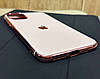 Силіконовий чохол для iPhone 11 Pro Max - Глянець з рамкою під метал, Рожеве золото, фото 3