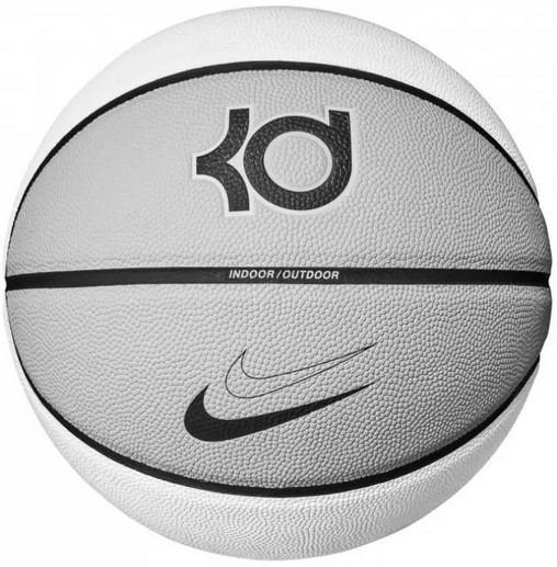 Баскетбольний м'яч Nike ALL COURT 8P K DURANT DEFLATED SUMMIT WHITE/GREY/BLACK (розмір 7) N.100.71113.0113.07