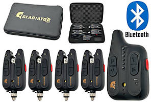 Набір сигналізаторів Gladiator BL1518 4+1 Black з пейджером+BLUETOOTH