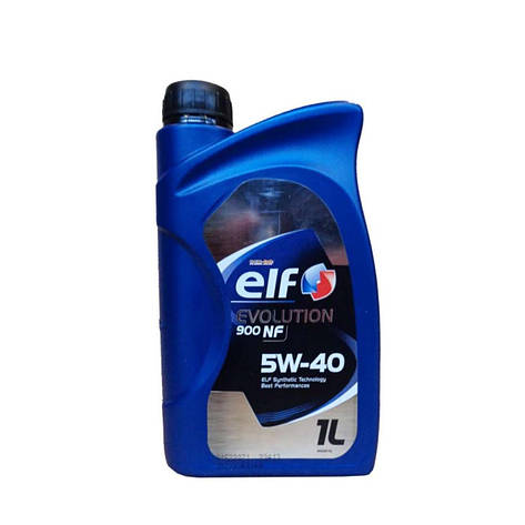 Олія автомобільна, 1л (SAE 5W-40, синтетика, LUTION 900 NF) ELF, фото 1